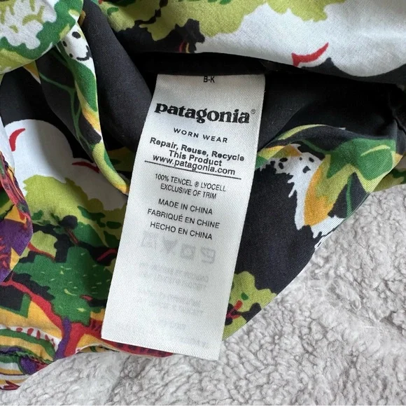 Patagonia Pataloha | Vintage Hawaiian Shirt Aloha Shirt Women's Hale'iwa Size 10 - Picture 4 of 7